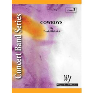 取寄 | 試聴可 | Cowboys | ダニエル・バクヴィッチ （吹奏楽 | フルスコア）