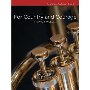 取寄 | 祖国と勇気のために | トラビス・J・ウェラー （吹奏楽 | フルスコア）