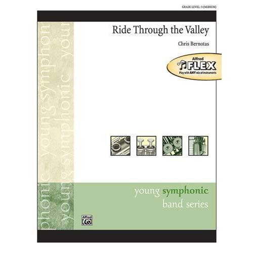 取寄 | 谷を駆け抜ける | クリス・M・ベルノタス （吹奏楽 | フレックス版 | フルスコア）