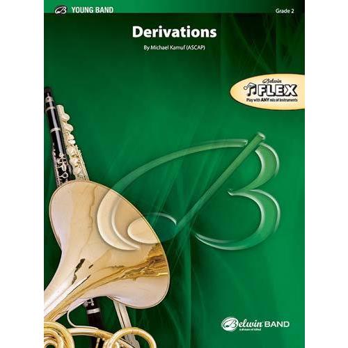 取寄 | デリベイションズ | マイケル・カムフ （吹奏楽 | フレックス版 | フルスコア）