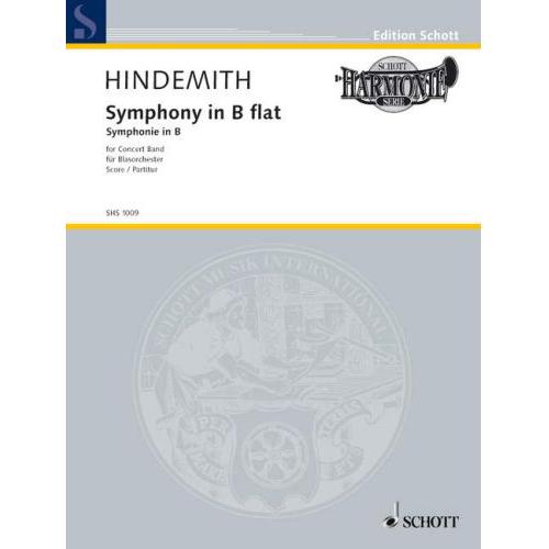 取寄 | 吹奏楽のための交響曲 変ロ調 | パウル・ヒンデミット  ( 吹奏楽 | 楽譜 )