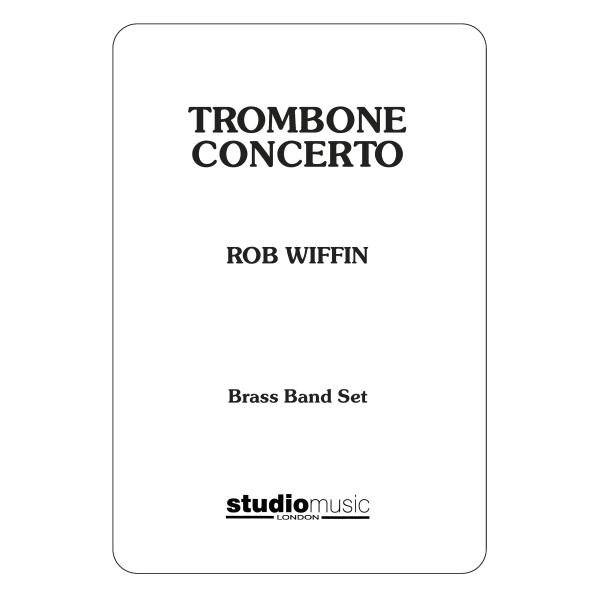 取寄 | トロンボーン協奏曲 | ロブ・ウィッフィン （ブラスバンド | セット）