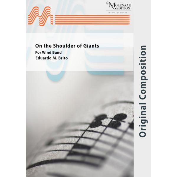 取寄 | 巨人の肩にのって | エドワルド・M・ブリトー （吹奏楽 | フルスコア）