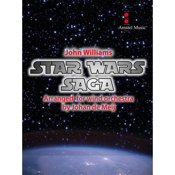 取寄 | スター・ウォーズ・サガ | ジョン・ウィリアムズ/arr. ヨハン・デ・メイ  ( 吹奏楽...