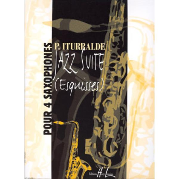 取寄 | ジャズ組曲 | ペドロ・イトゥラルデ （サクソフォン | 四重奏 | セット）