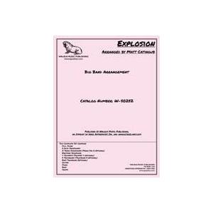 取寄 | Explosion | Matt Catingub  ( ビッグバンド | 楽譜 )