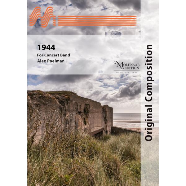 取寄 | 1944 | アレックス・ポエルマン （吹奏楽 | フルスコア）