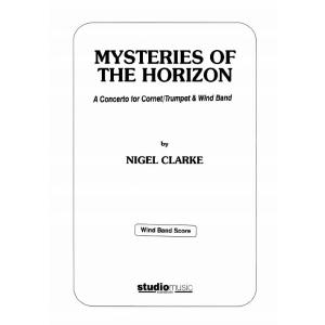 取寄 | トランペット協奏曲「地平線の神秘」 | ナイジェル・クラーク （吹奏楽 | フルスコア）