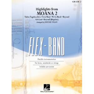 取寄 | 「モアナと伝説の海2」よりハイライツ　（フレックス版） | arr. ジョニー・ヴィンソン ( 吹奏楽 | 楽譜 )