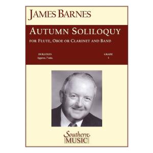 取寄 | 秋の独り言 | ジェームズ・バーンズ （吹奏楽 | フルスコア）
