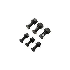 お得な10個セット　バケットエッジ用プロボルトセット（スプリングワッシャ・ナット付）　1/2*45　...