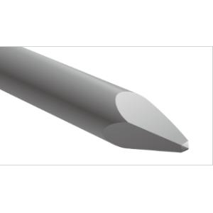 古河ロックドリル　F-4（FX45）用  ポイントチゼル/芯無 60X570　納期8〜10日※個人宅...