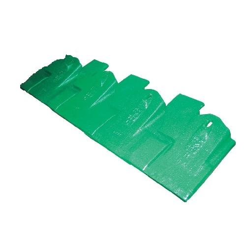 ツース盤4枚セット　バケット巾　標準仕様　18SN-4　越後　※個人宅・沖縄・離島配送不可