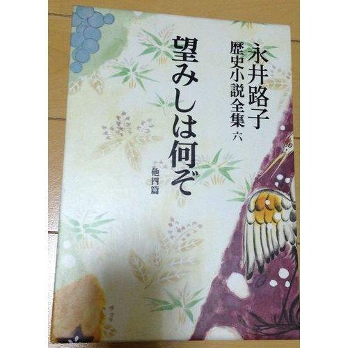 永井路子歴史小説全集 第6巻 望みしは何ぞ 他四篇