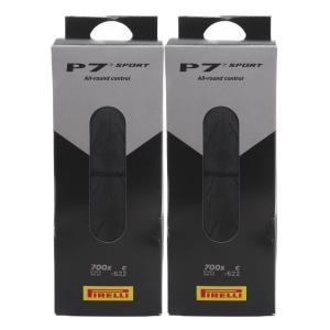 2本セット PIRELLI(ピレリ) P7 Sport スポーツ 700c クリンチャータイヤ (700x32c) 並行輸入品｜msks