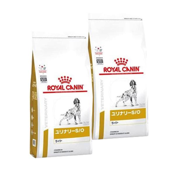 2袋セットロイヤルカナン 食事療法食 犬用 ユリナリーS/O ライト ドライ 1kg (旧 pHコン...