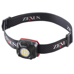 冨士灯器 ZEXUS(ゼクサス) LEDライト ZX-R20 充電式 最大380ルーメン メインLED点灯時間:最大8時間 赤/電球色｜msks
