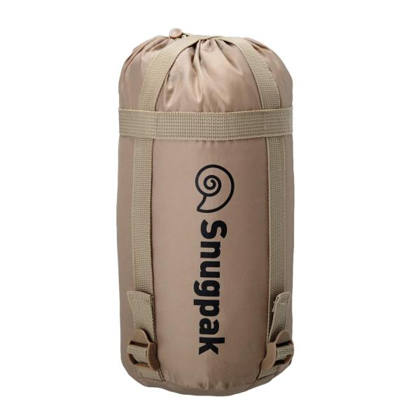 Snugpak(スナグパック) 寝袋 シュラフ コンプレッションサック スモール デザートタン 衣類...