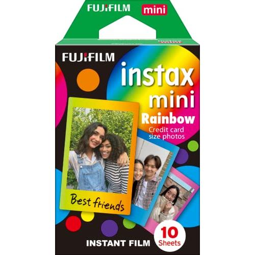 富士フイルム(FUJIFILM) インスタントカメラ チェキ用フィルム 10枚入 絵柄 (レインボー...