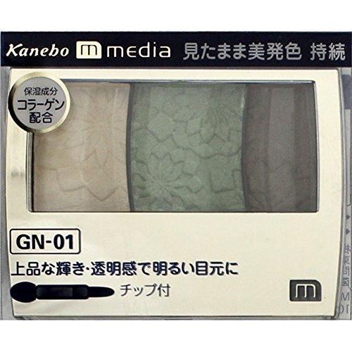 カネボウ メディア グラデカラーアイシャドウ GN-01 1個 (x 1)