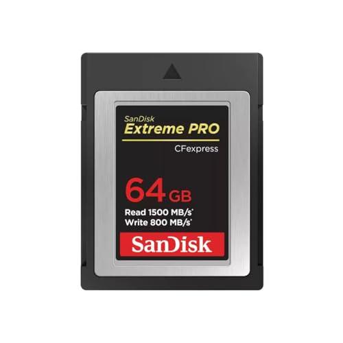 SanDisk Extreme PRO 64GB CFexpress Type-B メモリーカード ...