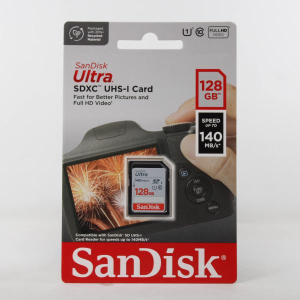 SanDisk Ultra Plus SD Card, 128GB, SDSDUW3-128G-AN...