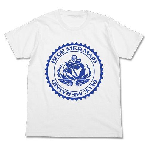 コスパ ハイスクール・フリート ブルーマーメイドTシャツ WHITE Mサイズ