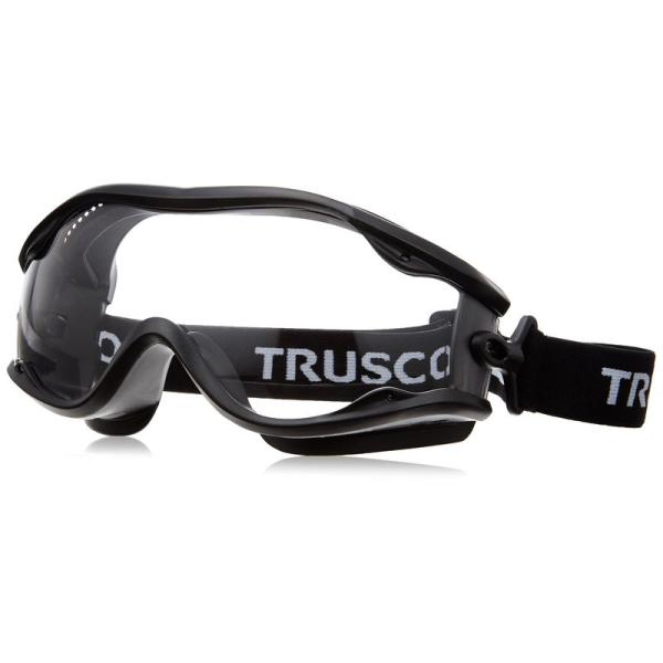 TRUSCO(トラスコ) セーフティゴーグル(ワイドビュータイプ )フレーム黒 TSG22BK