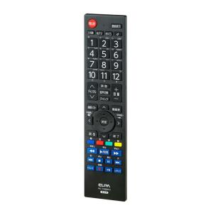 エルパ (ELPA) テレビリモコントウシバ 動作距離:約7m 電池持続時間約12ヶ月 RC-TV009TO｜mskshop371