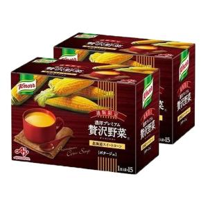 味の素 クノール 濃厚プレミアム 贅沢野菜 (北海道スイートコーン) とろーり濃厚 スープ/カップスープ/コーンスープ/クノールスープ (イ｜mskshop371