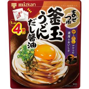 ミツカン まぜつゆ 釜玉うどんだし醤油 116g×6個