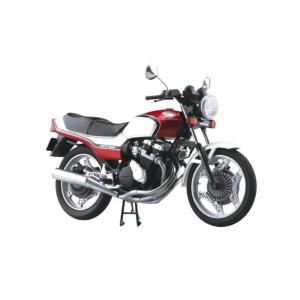 青島文化教材社 スカイネット 1/12 完成品バイク Honda CBX400F パール/キャンディ...