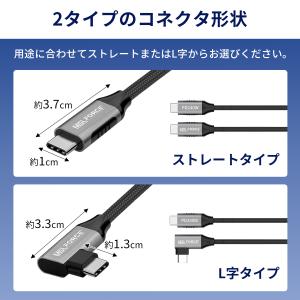 【2本目半額/3本目タダ】USB-C to U...の詳細画像5