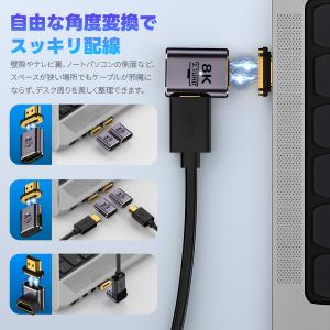 【980円から〜】HDMI 2.1 マグネット...の詳細画像3