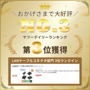 【750円から】延長用 LANケーブル コネク...の詳細画像1