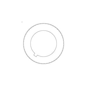 パナソニック BVRC9521 感知器埋込プレート φ80ミリ 受注品