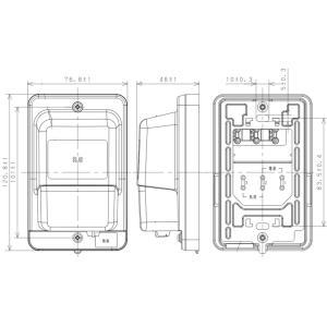 パナソニック EE44139A 電子 住宅用EEスイッチ 点灯照度調整形 露出・埋込両用 ブラウン｜msm