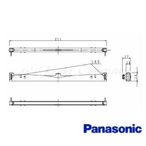 猫さん専用 Panasonic FK91220 LEDランプセット Amazon | パナソニック LED誘導灯補修ランプ B級、A級用 全長