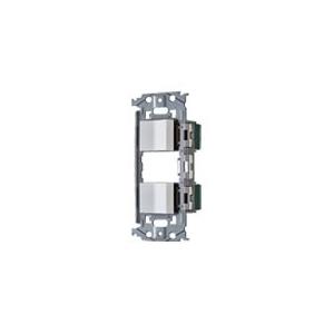 パナソニック WNSS50292W SO-STYLE 埋込スイッチセット スイッチC×2 マットホワ...