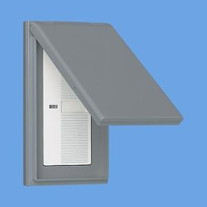 パナソニック WTC7801K 防滴プレート 金属製 スイッチ1連用 取付枠付