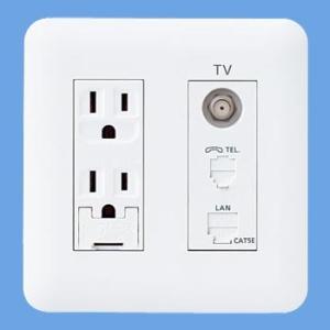 パナソニック WTF34363W コスモシリーズ ワイド21埋込 マルチメディア・アースターミナル付...