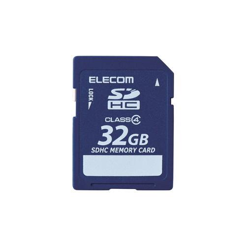 エレコム ELECOM SD カード 32GB Class4 データ復旧サービス MF-FSD032...