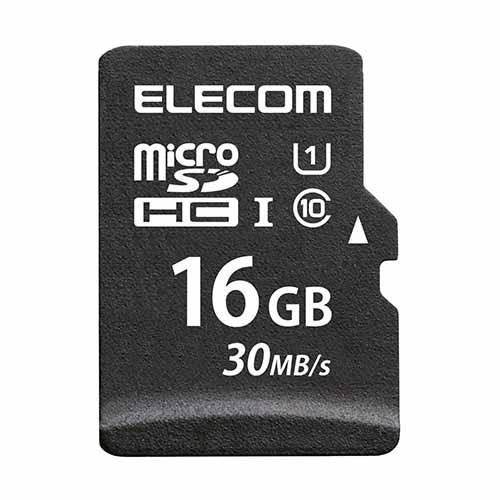 エレコム MF-MS016GU11LRA MicroSDHCカード / データ復旧サービス付 / U...