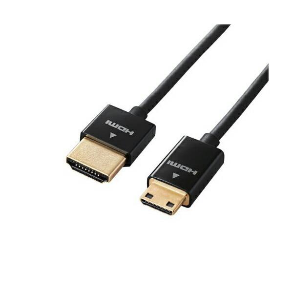 エレコム ハイスピード HDMI-Miniケーブル 4K 3DフルHD イーサネット対応 1.0m ...