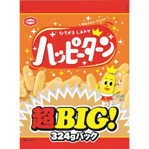 亀田製菓 超ビッグパック ハッピーターン 324g (約80枚) 1パック