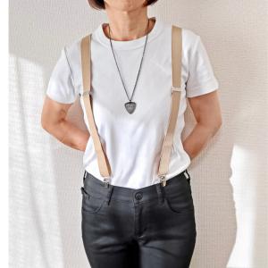 サスペンダー メンズ レディース  男女兼用 Y型 アクセサリー 吊りバンド  ユニセックス｜msmonoshop