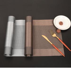 テーブルランナー ロマネ 30×120cm ブ...の詳細画像2