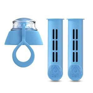 DAFI ダフィ 浄水ボトル用 浄水 ろ過 フィルター 活性炭 カートリッジ2個 + キャップ1個入り ポーランド製 キャンプ アウトドア サス