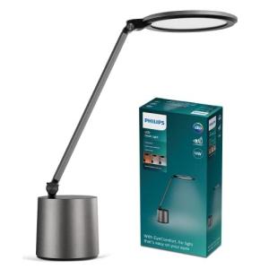 Philips デスクライト LED リングライト 省スペース スタンドライト web会議 女優ライト 撮影用ライト テレワーク