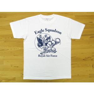 U.S. MARINE CORPS 白 5.6oz 半袖Tシャツ 紺色プリント ミリタリー